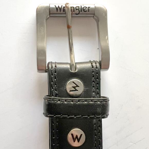 Wrangler Men’s Black Belt RN 130273 4XL Big and Tall - Picture 3 of 14